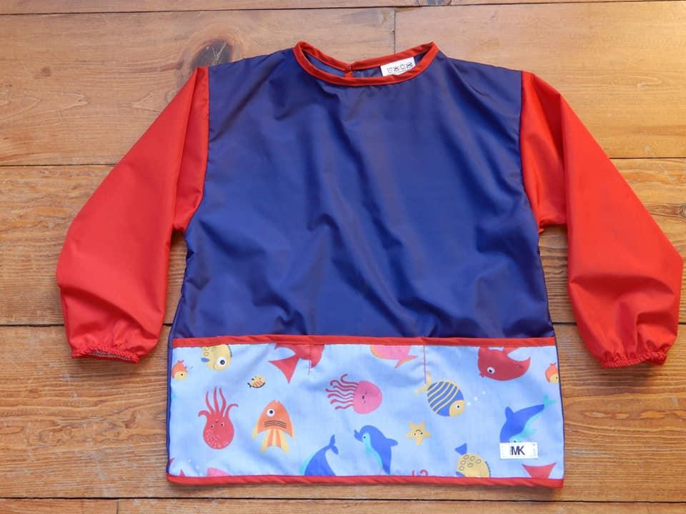 Tablier Garçon Animaux Aquatic 8 ans - La Ribouldingue