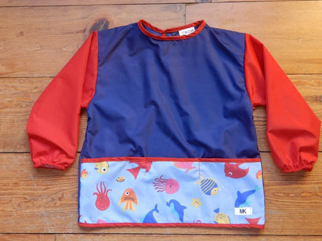 Tablier Garçon Animaux Aquatic 8 ans - La Ribouldingue