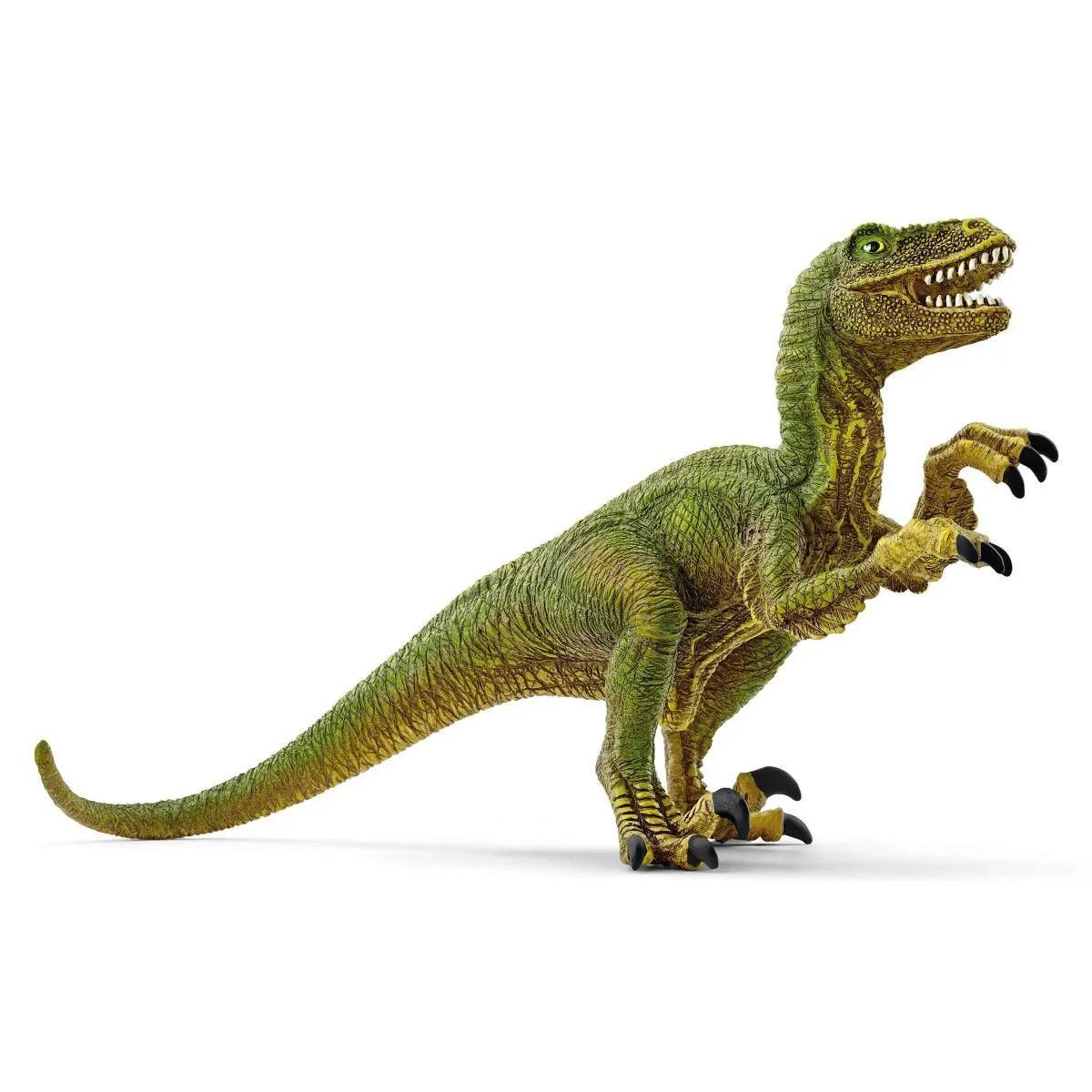 Fuite sur quad face au vélociraptor - Dinosaure