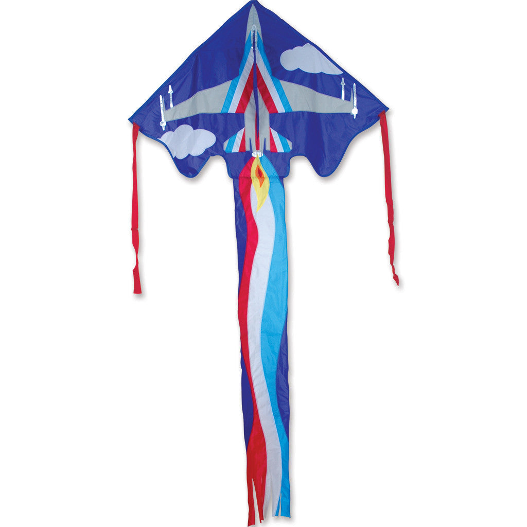 Cerf-Volant 46" - Easy Flyer Kite Large - Avion F16