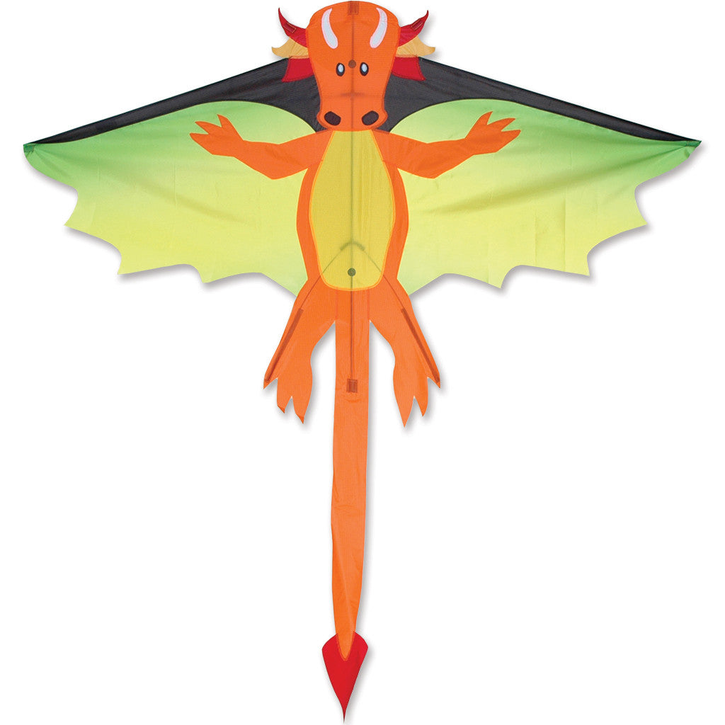 Cerf-Volant 70" - Dragon Orange