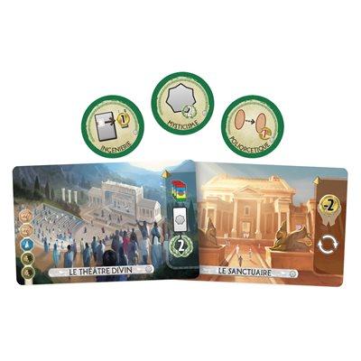 7 Wonders - Duel: Pantheon (Ext) (Fr) - La Ribouldingue