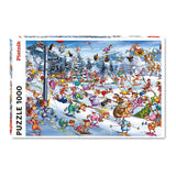 Christmas Skiing - 1000 pcs