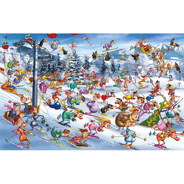 Christmas Skiing - 1000 pcs