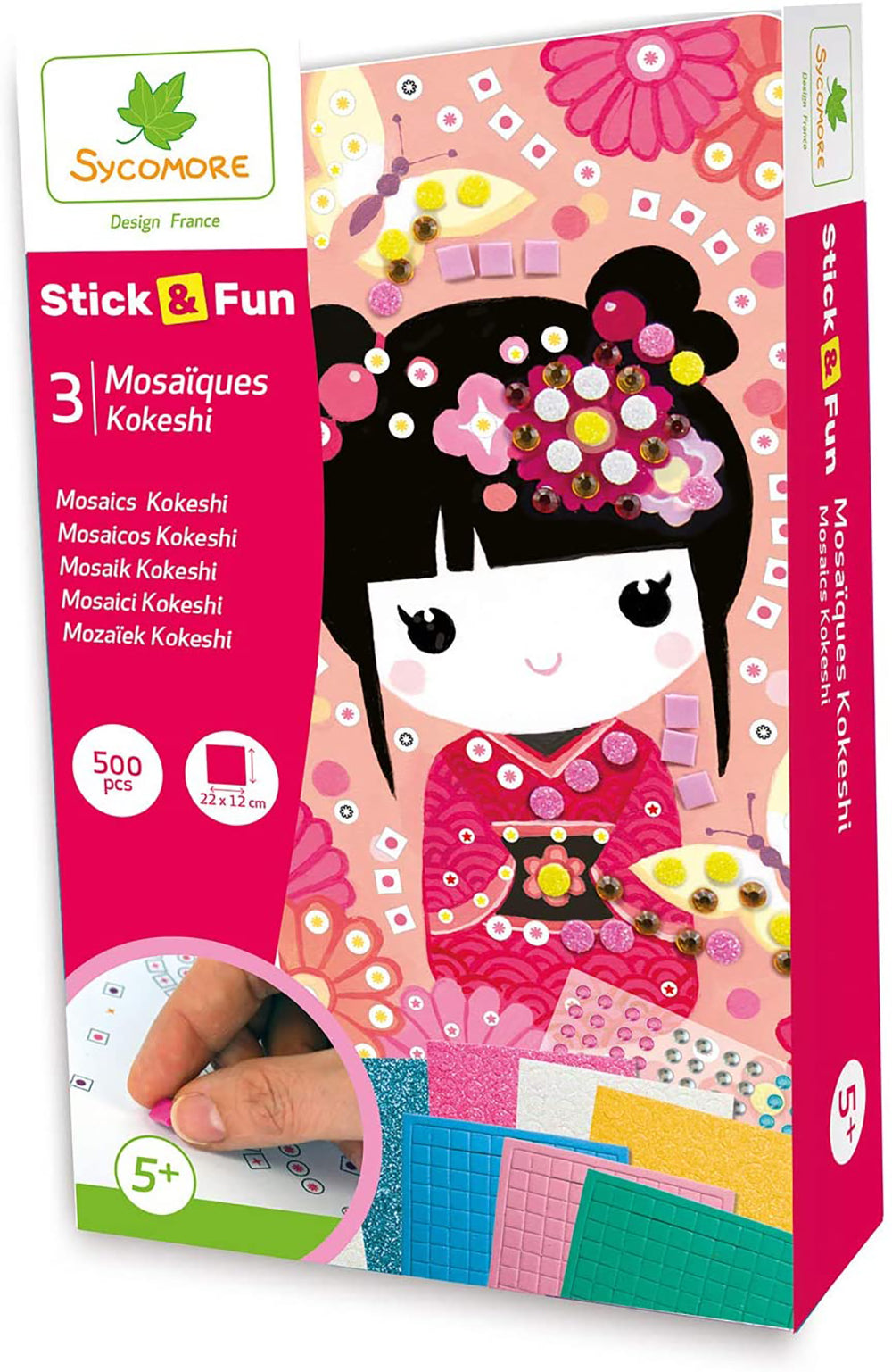 Stick'n Fun - Mini Mosaïques - Kokeshi