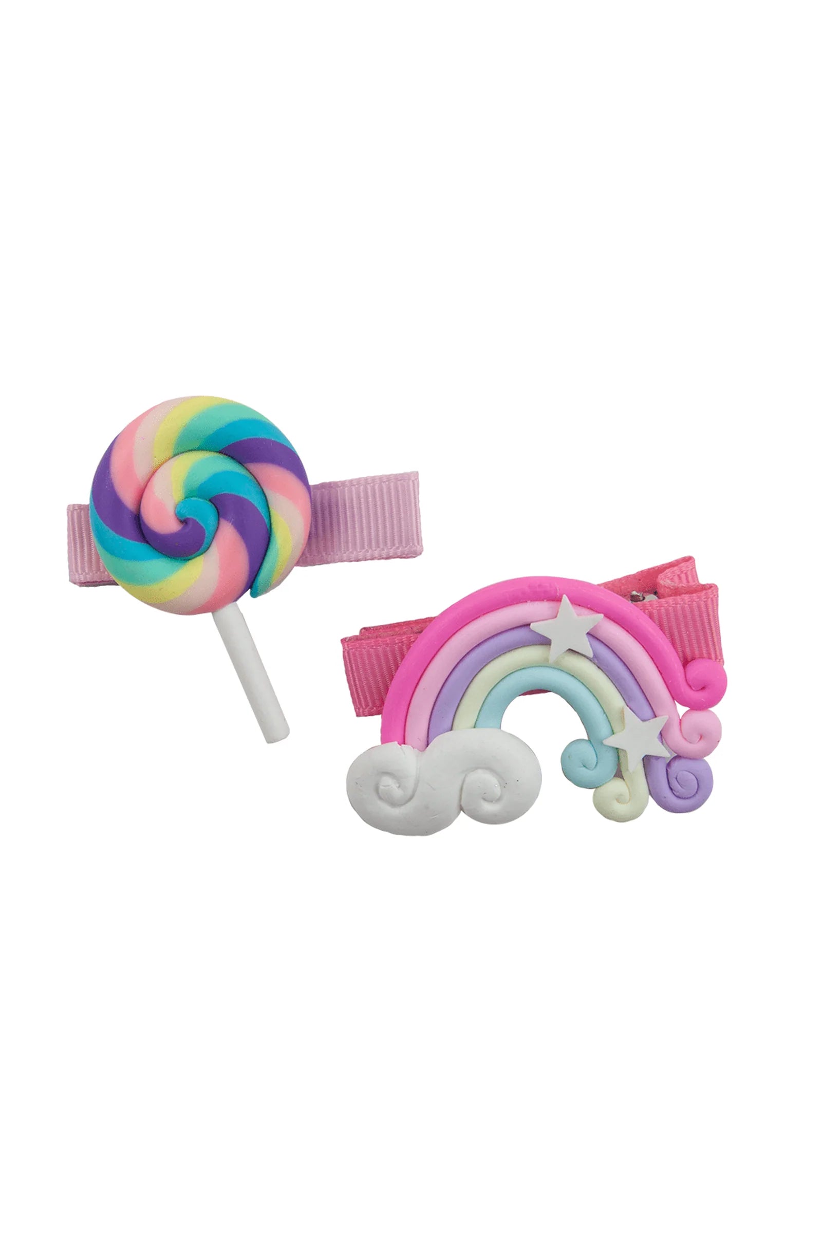 Pinces pour Cheveux - Lollypop et Rainbow
