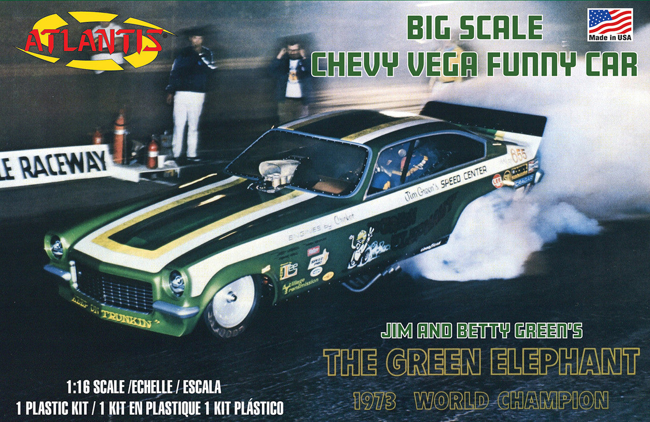 Green Elephant Vega Funny Car (Niv 3)