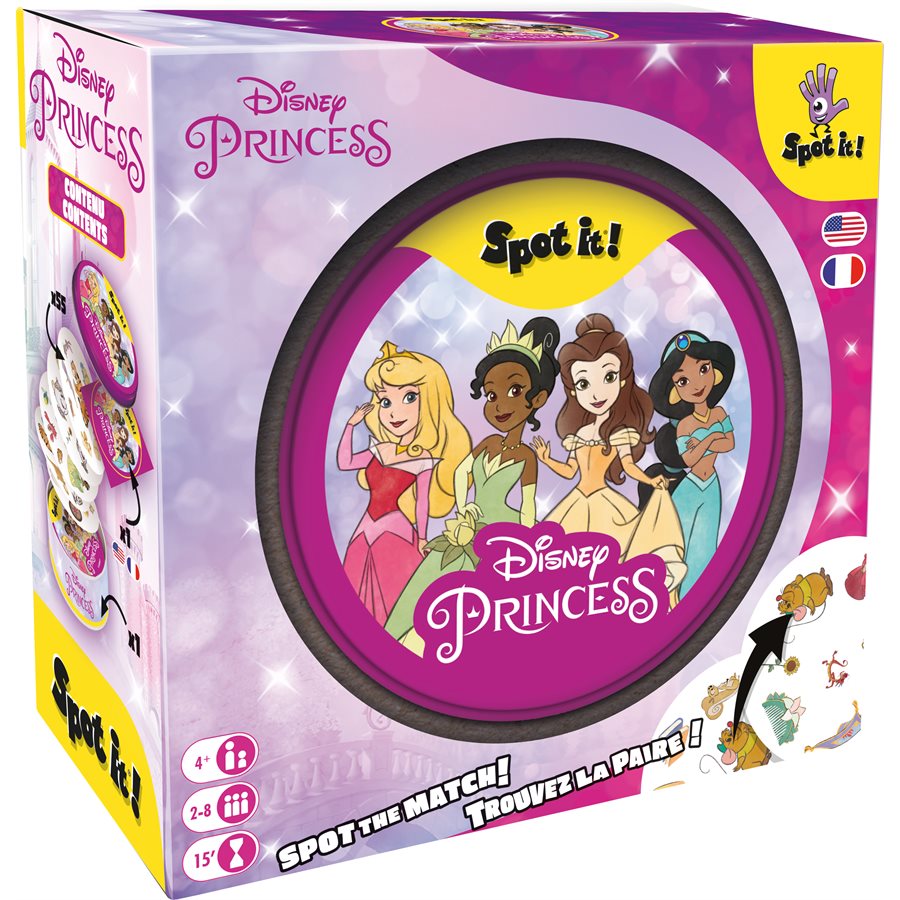 Spot it - Disney Princesses (Bil)