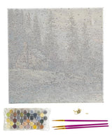 A Peaceful Retreat - Kinkade - Peinture à numéros - La Ribouldingue