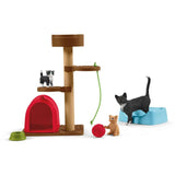 Aire de jeu pour chats adorables - Farm World - La Ribouldingue