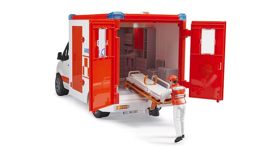 Ambulance MB Sprinter avec conducteur - La Ribouldingue