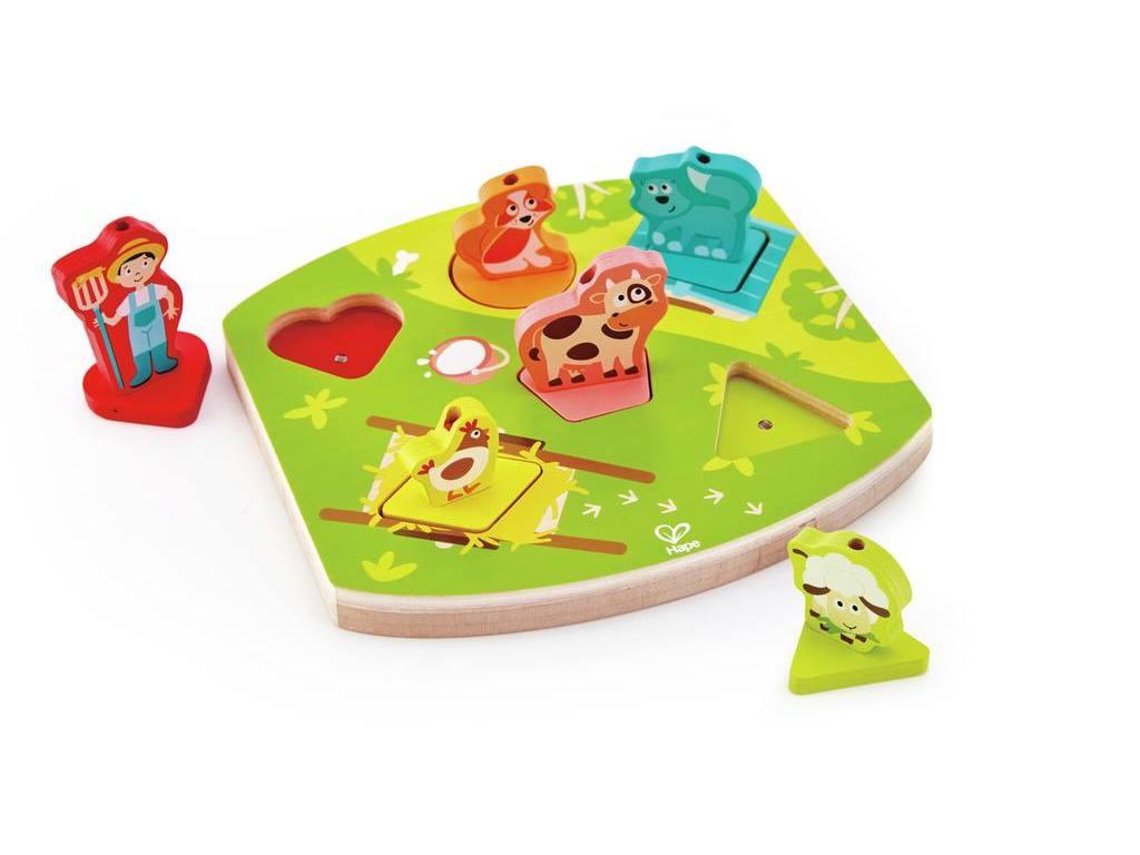 Animaux et Bruit de la Ferme - 7 mcx Bois - La Ribouldingue