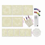 Artissimo - Atelier aquarelle & gomme de réserve - La Ribouldingue