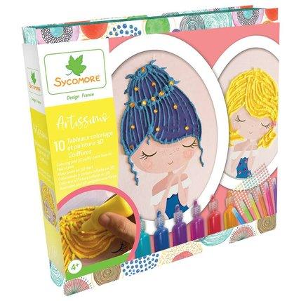 Artissimo - Coiffures 3D Peinture et Coloriage - La Ribouldingue