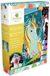 Artissimo - Tableaux à pailleter - Licornes - La Ribouldingue