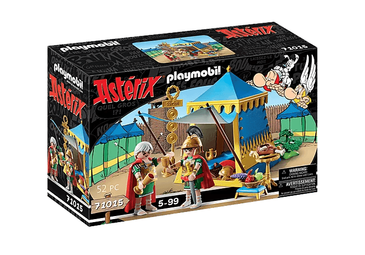 Asterix Leader s tent with generals La Ribouldingue