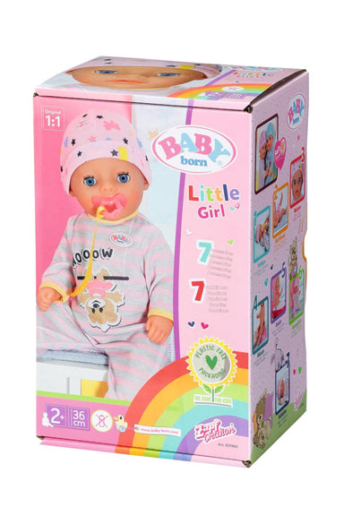 Baby Born Little - Poupée fille 36 cm - La Ribouldingue