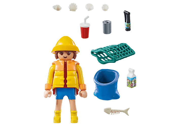 Bénévole ramassage de déchets - La Ribouldingue