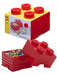Brique de rangement Lego - Rouge - La Ribouldingue
