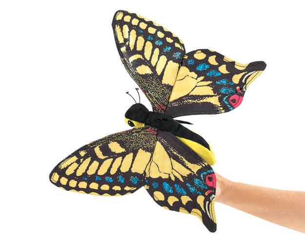 Marionnette à doigt - Papillon Machaon