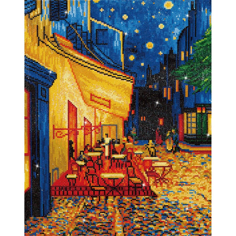 Café at Night - Van Gogh - Intermédiaire - La Ribouldingue