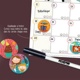 Calendrier mensuel - Notre mois ensemble - vertical - La Ribouldingue