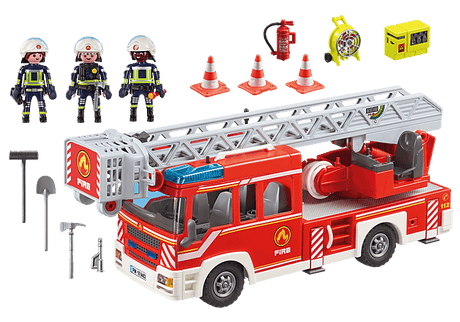 Camion Pompier avec Échelle Pivot - La Ribouldingue