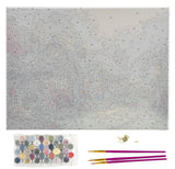 Candlelight Cottage - Kinkade - Peinture à numéros - La Ribouldingue