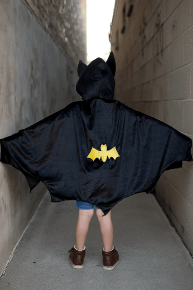 Cape Batman capuchon 4-6 ans - La Ribouldingue