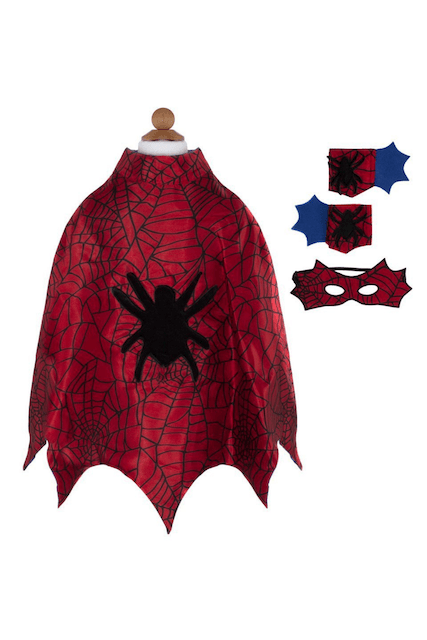 Cape Spiderman & masque 3-4 ans - La Ribouldingue