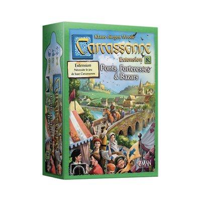 Carcassonne: #8 Bazars Ponts et Forteresses (Ext) (Fr) - La Ribouldingue