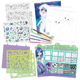 Carnet de croquis créatifs - Nenuphia et Lilya - La Ribouldingue