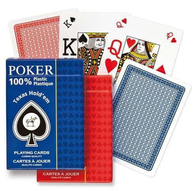 Cartes à Jouer de Poker 100% Plastique - La Ribouldingue