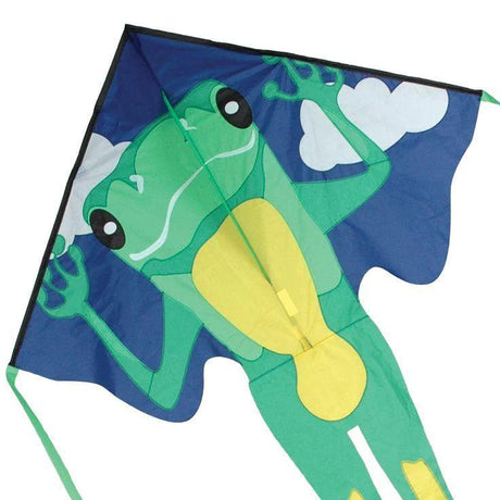 Cerf-Volant 46" - Easy Flyer Kite Large - Grenouille Verte - La Ribouldingue
