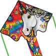 Cerf-Volant 46" - Easy Flyer Kite Large - Licorne et Fleurs - La Ribouldingue
