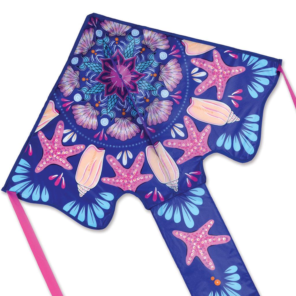 Cerf-Volant 46" - Easy Flyer Kite Large - Mandala Sirène - La Ribouldingue
