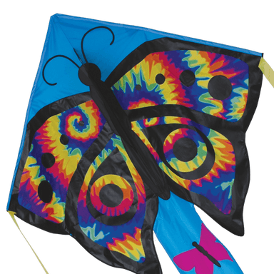 Cerf-Volant 46" - Easy Flyer Kite Large - Papillon Tie Dye - La Ribouldingue