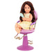 Chaise de coiffeur "Sitting Pretty" poupée de 46 cm - La Ribouldingue