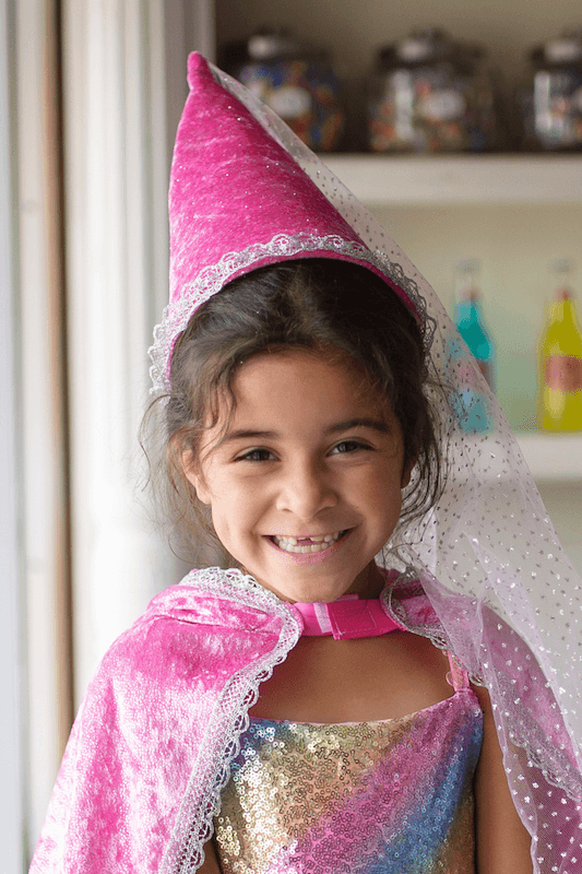 Chapeau princesse rose - La Ribouldingue