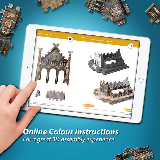 Château d'Or - Seigneur des Anneaux - 445 mcx 3D - La Ribouldingue