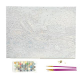 Christmas Moonlight - Kinkade - Peinture à numéros - La Ribouldingue