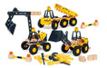 Coffret Builder - Véhicules de chantier Volvo - La Ribouldingue