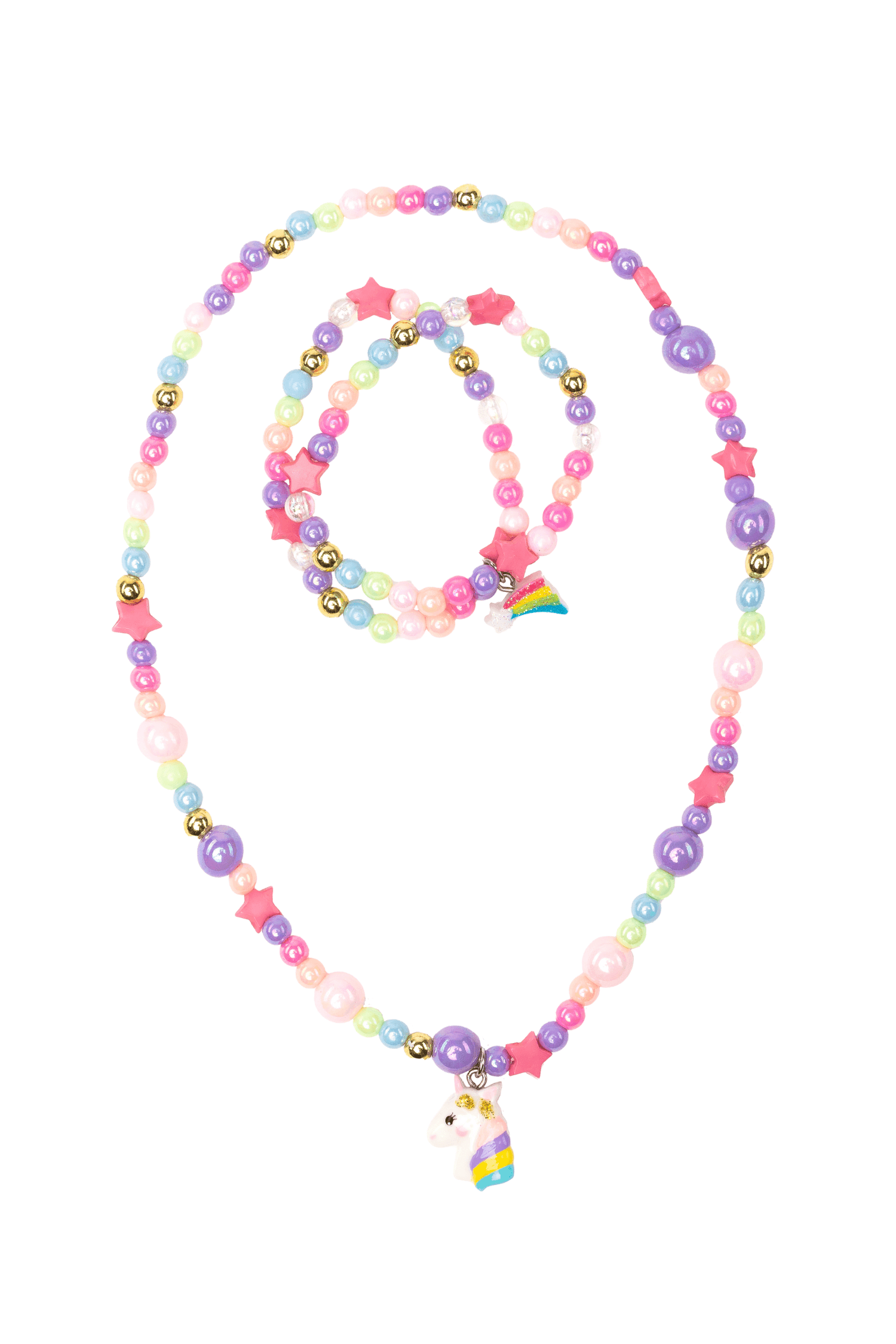 Collier et Bracelets - Licorne - La Ribouldingue