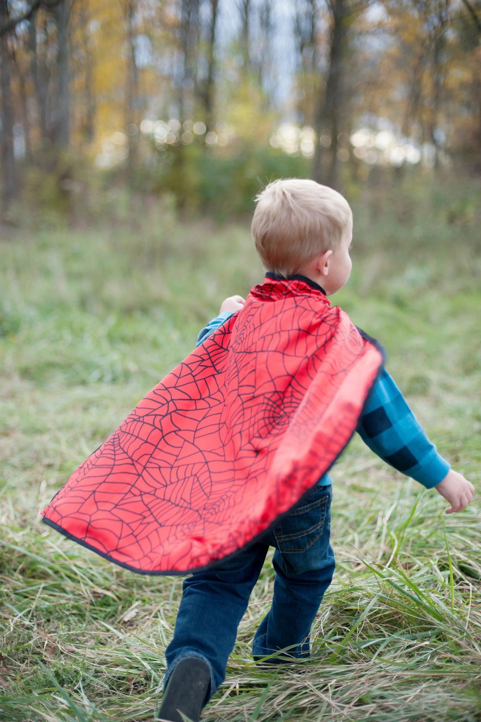 Colorie une Cape - Super Héro araigné (4-7 ans) - La Ribouldingue
