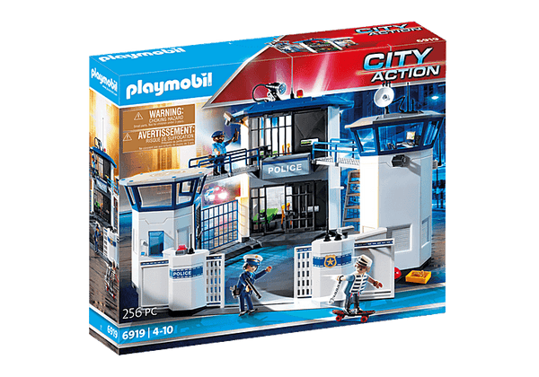 Police Headquarters with Prison La Ribouldingue