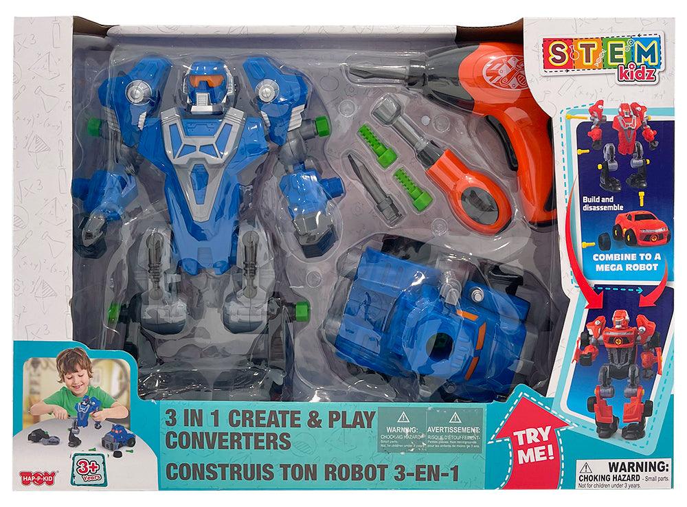 Construis ton robot Converters - assortisment - La Ribouldingue