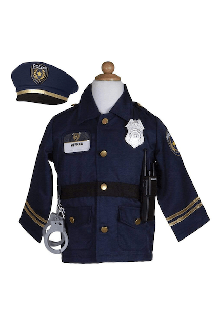 Costume Officier de Police 5-6 ans - La Ribouldingue