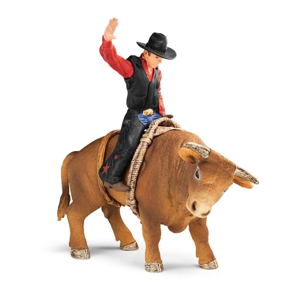 Cowboy avec un taureau - La Ribouldingue
