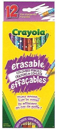 Crayons de couleur effaçables (12) - La Ribouldingue