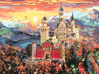 CreArt - Grand format - Fairytale Castle - La Ribouldingue